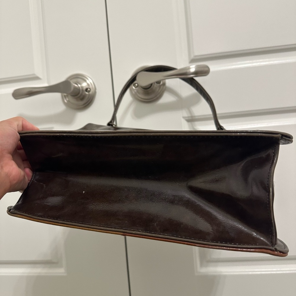 Multicolor Patchwork Handbag - image 6